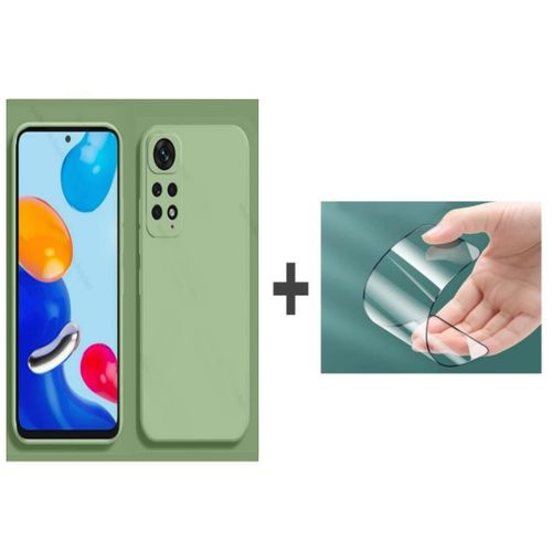 2 pièce Pochette Xiaomi Redmi Note 11 pro 4G Vert pistage + ciramik Noir
 Fiche Technique et Prix au Maroc