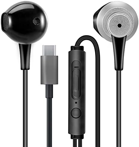 MAS CARNEY TH4 Casque filaire USB Type C, écouteurs USB C, écouteurs avec microphone pour Samsung S20, Huawei P30 P40, Oppo, Honor, Google Pixel et autres smartphones avec interface Type-C
 Avis, Fiche Technique et Prix au Maroc