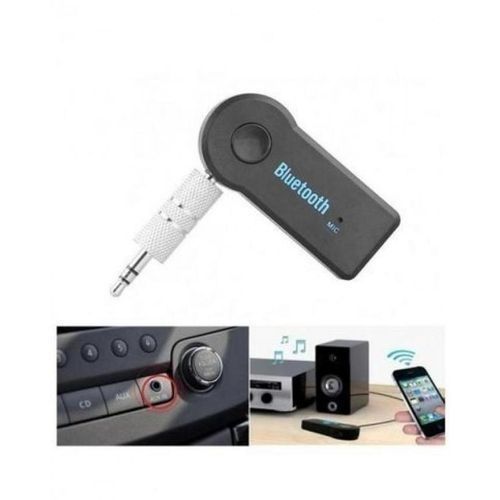 Bluetooth pour voiture via prise jack AUX pour musque et appels
 Fiche Technique et Prix au Maroc