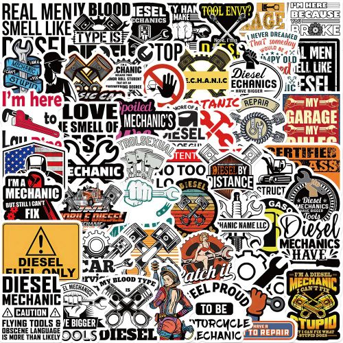 Cartoon Diesel Mechanic Graffiti Sticker Laptop Motorcycle Fridge Skateboard LOT/30 pcs
 Fiche Technique et Prix au Maroc