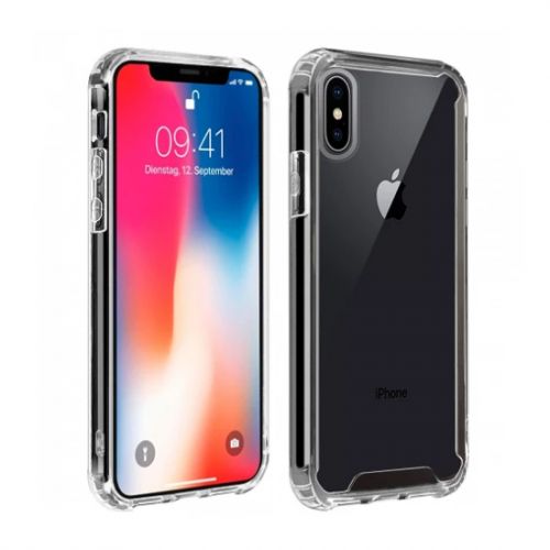 Coque Pour iPhone X / XS Premium Antichoc (Transparente)
 Fiche Technique et Prix au Maroc