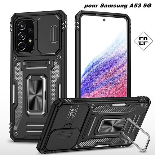 Coque antichoc pour Samsung A53 5G Shockproof avec protection de camera
 Fiche Technique et Prix au Maroc