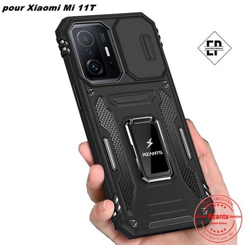 Coque pour xiaomi mi 11t  antichoc avec anneau métallique magnétique
 Fiche Technique et Prix au Maroc