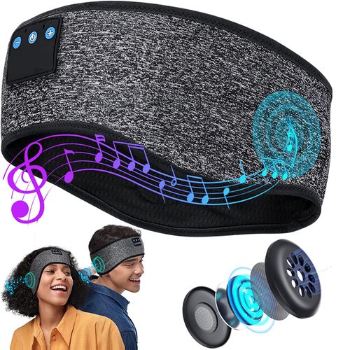 Écouteurs Bandeau Bluetooth de Musique sans fil pour Sport, Voyage, Dormeurs
 Fiche Technique et Prix au Maroc