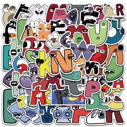 Funny Cartoon Anime Alphabet Lore Stickers For Laptop Luggage Phone Skateboard Graffiti Helmet Car Decals lot/30 pcs
 Fiche Technique et Prix au Maroc