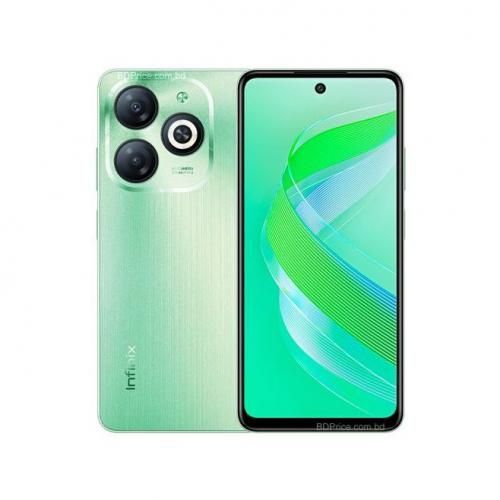 Infinix Smart 8 6.6" (64GB / 4GB jusqu'à 8Go ) 5000mAH - IPS LCD 90Hz - Green
 Fiche Technique et Prix au Maroc