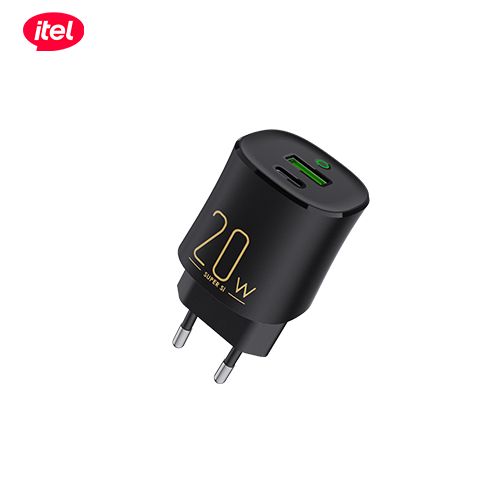 Itel Chargeur 20W ICW-201 - Charge Rapide - Noir
 Fiche Technique et Prix au Maroc