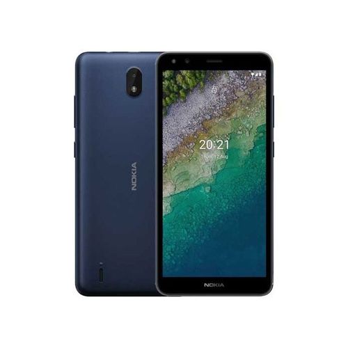 Nokia C01 Plus 4G - Ecran 5.45" inch (1 Go RAM / 16 Go) 5MP/5MP Android - Bleu / Neuf
 Fiche Technique et Prix au Maroc