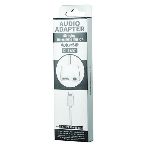 Remax ADAPTEUR DEUX SORTIE POUR IPHONE AVEC UNE SORTIE AUX ET UNE SORTIE ECOUTEUR OU CHARGEUR
 Fiche Technique et Prix au Maroc