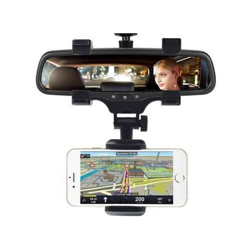 Support de fixation pour rétroviseur de voiture pour téléphones mobiles
 Fiche Technique et Prix au Maroc