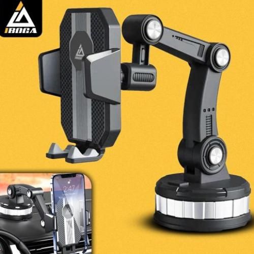 iboga Support de téléphone console voiture Stack Super Adsorption Support de succion
 Fiche Technique et Prix au Maroc