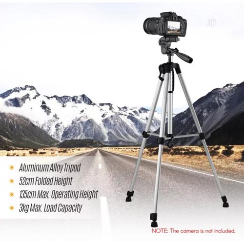 trépied professionnel léger tripod caméra telephone en alliage d'aluminium
 Fiche Technique et Prix au Maroc
