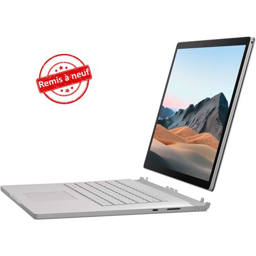 Microsoft Surface Book 3 15'' 2-en-1 i7-1065G7 GTX 1660 Ti 16Go Ram 256 SSD Remis à Neuf
 Fiche Technique et Prix au Maroc