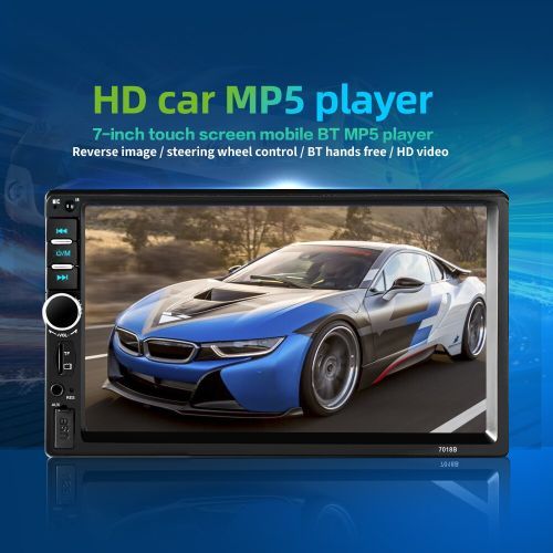 Acodo Autoradio écran tactile 7 pouces, Bluetooth, USB, TF, FM, lecteur MP5, 2DIN, Camera arrière
 Fiche Technique et Prix au Maroc