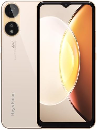 HeyxFome X1 2024 Nouveau téléphone portable débloqué 4G LTE GSM Écran HD+ de 6,5 pouces 4000 mAh Android 10 Smart Phone 16 MP Smartphone double SIM (pour T-Mobile Metro Mint Tello USA Market) Déverrouillage facial (Or)
 Fiche Technique et Prix au Maroc