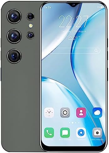 NIEGA Smartphone débloqué S23 Ultra Écran HD 6,82 pouces Le téléphone noir 3 Go/32 Go 6800 mAh 128 Go Extension Dual Sim Boost Téléphones mobiles Telefonos Coque arrière en verre (Vert)
 Fiche Technique et Prix au Maroc