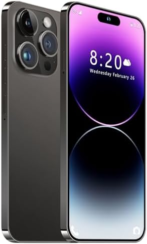 Luckeu A14 Pro Max Téléphone portable 5G débloqué, écran 6,9 pouces FHD+ 90 Hz, Android 13, batterie 6000 mAh, 6 Go + 256 Go Octa-Core, téléphone portable avec caméra AI 64 MP/24 MP, double SIM avec GPS/Face ID – Noir
 Fiche Technique et Prix au Maroc