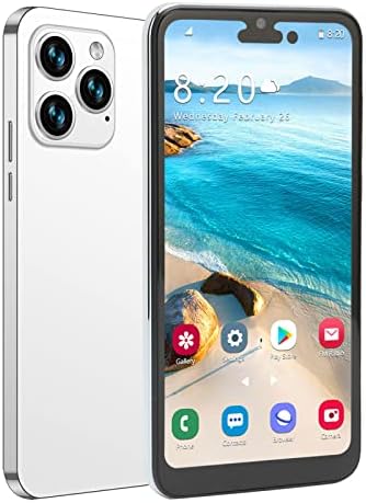 Hilitand iP14 Pro Max Smartphone débloqué pour Android, téléphone portable débloqué 6,1", FHD Face ID 4 Go 64 Go, extension 128 Go, double SIM, 4000 mAh, double caméra 8 MP 16 MP, T Mobile, pour Verizon pris en charge (blanc)
 Fiche Technique et Prix au Maroc