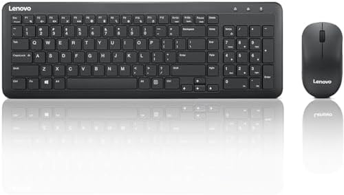 Clavier et souris combinés sans fil Lenovo 300, récepteur Nano USB-A 2,4 GHz, piles incluses
 Fiche Technique et Prix au Maroc