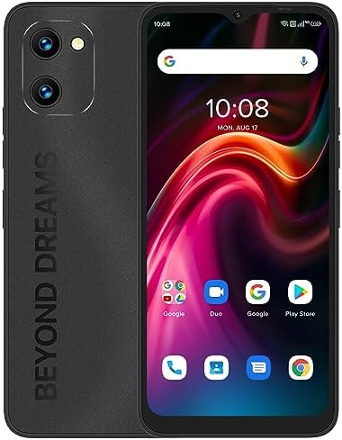 UMIDIGI Cell Phone G1 MAX, Android12 Unlocked Smartphone, Dual Sim 4G LTE Mobile Phone, 128GB/256G Expandable, 6.52" HD+ Night Mode，5150mAh, GSM Unlocked Phone Fiche Technique et Prix au Maroc