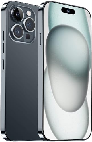 SANSHREUNI A15 Pro Max Téléphone portable débloqué, 8 Go + 512 Go, grande mémoire, téléphone débloqué, 6,82" HD Android 13, batterie 6800 mAh/appareil photo 108 MP/Face ID, téléphone double SIM 5G (noir)
 Fiche Technique et Prix au Maroc