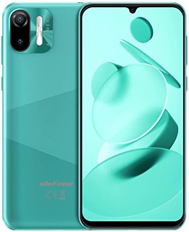 Smartphone débloqué Ulefone, téléphones Android Note 6 débloqués, emplacements pour 3 cartes, 5MP + 2MP, plein écran IPS 6,1", téléphone portable 3G double SIM débloqué, 32 Go, 3300 mAh, reconnaissance faciale, téléphones bon marché - Vert
 Fiche Technique et Prix au Maroc