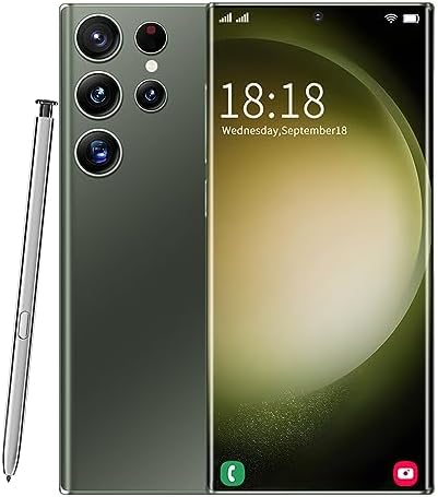 WV LeisureMaster C23 + 5G Téléphone portable Android, 6 Go + 256 Go, téléphone débloqué Netcom complet, prise en charge double SIM, double veille, reconnaissance faciale, batterie ultra longue durée de 6000 mAh (vert)
 Fiche Technique et Prix au Maroc