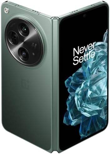 OnePlus Open, 16 Go de RAM + 512 Go, double SIM, Emerald Dusk, smartphone Android débloqué en usine aux États-Unis, batterie 4805 mAh, charge rapide 67 W, appareil photo Hasselblad, affichage fluide 120 Hz
 Fiche Technique et Prix au Maroc