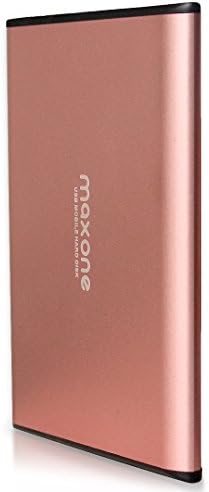 Maxone Disque dur externe portable ultra fin USB 3.0 320 Go pour PC, Mac, ordinateur portable, PS4, Xbox One – Rose rose
 Fiche Technique et Prix au Maroc