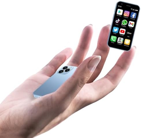 iLight Mini Smartphone 15 Pro – Le plus petit téléphone de poche 15Pro Android 4G au monde, super petit écran tactile de 3 pouces, débloqué mondial, idéal pour les enfants, 3 Go de RAM / 64 Go de ROM – Le petit iPhone 15 Pro Max ressemble
 Fiche Technique et Prix au Maroc