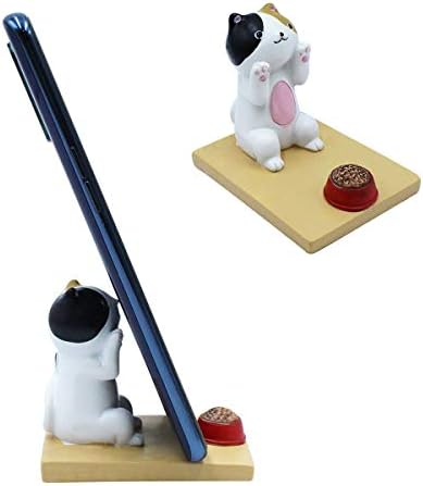 Amamcy Support de téléphone portable chat mignon support de bureau pour smartphone animal pour tous les téléphones mobiles support de téléphone mignon ornement de bureau
 Fiche Technique et Prix au Maroc