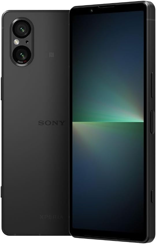 Sony Xperia 5 V 5G Dual XQ-DE72 256 Go 8 Go de RAM débloqué (GSM uniquement | Pas de CDMA – non compatible avec Verizon/Sprint) Global, téléphone portable – Noir
 Fiche Technique et Prix au Maroc