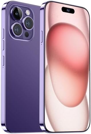 WV LeisureMaster A15 Pro Max Téléphone portable débloqué avec mémoire ultra 8 Go + 512 Go, smartphone Android 13.0, batterie 6800 mAh, écran HD de 6,82 pouces, double SIM, double veille, appareil photo 108 MP, téléphone 5G (violet)
 Fiche Technique et Prix au Maroc