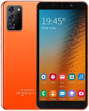Akozon Téléphone portable débloqué, Note30 Plus 5,72 pouces, téléphones à double carte, 512 Mo, 4 Go, un smartphone en veille (Orange)
 Fiche Technique et Prix au Maroc
