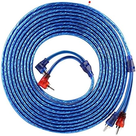 Davitu Câbles, adaptateurs et prises - 5 mètres AUTO Voiture Bleu Transparent Câble d'interconnexion audio RCA Ultra Flexible Prise USB Voiture Accessoire Voiture
 Fiche Technique et Prix au Maroc