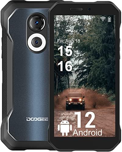 DOOGEE Smartphone robuste Android 12 - Téléphone robuste 2022 S61 - Caméra de vision nocturne 20MP - 6 Go + 64 Go - Téléphone portable débloqué étanche IP68 pour l'extérieur - Batterie 5180 mAh - 6,0" IPS HD - Double SIM 4G (givré)
 Fiche Technique et Prix au Maroc