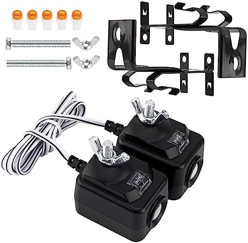 820CB Garage Door Safety Sensor & Brackets Replacement Kit for 41A5034/ G801CB-P/801CB/041-0136 for Chamberlain LiftMaster Sears Craftsman Garage Door Openers Fiche Technique et Prix au Maroc