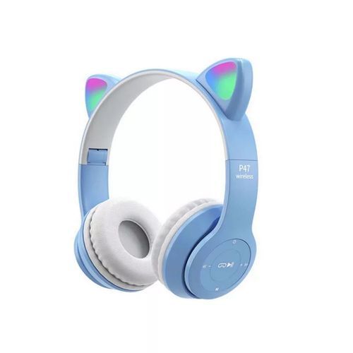 Casque Bluetooth5.0 Pour Chat Music Headset Cat Ear Headphones Wireless
 Fiche Technique et Prix au Maroc