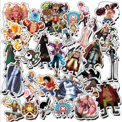 Decorative 28 Pcs - Pack Stickers One piece
 Fiche Technique et Prix au Maroc