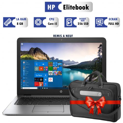 Hp Elitebook Slim 820 G3 6ÉME Core i5 RAM 8Go / 256Go SSD Clavier QWERTY - Remis à neuf
 Fiche Technique et Prix au Maroc
