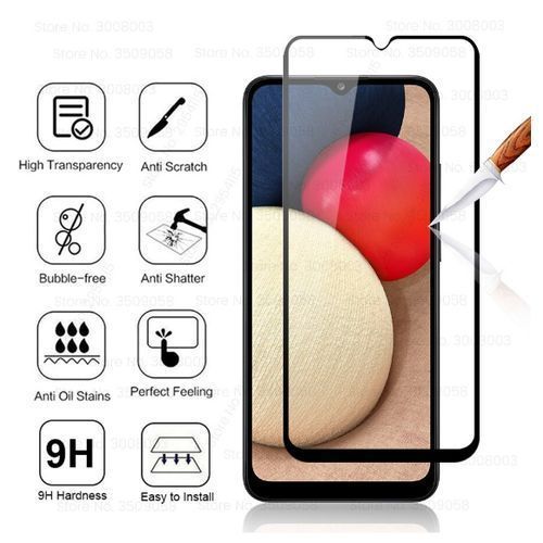 Incassable - Protection Vitre - Verre Trempé - Samsung A02s ccouleur Noir
 Fiche Technique et Prix au Maroc