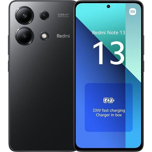 XIAOMI Redmi Note 13  Amoled 120Hz 6,67″(6Go, 128Go) Snapdragon 685 - 108MP/8 MP- Noir
 Fiche Technique et Prix au Maroc