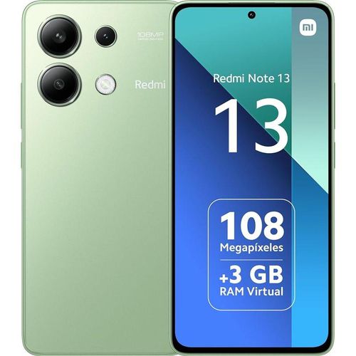 XIAOMI Redmi Note 13  Amoled 120Hz 6,67″(8Go,256Go) Snapdragon 685 - 108MP/8 MP- Vert
 Fiche Technique et Prix au Maroc