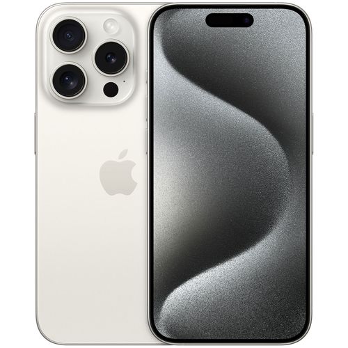 Apple iPhone 15 Pro 256GB Titane Blanc 6,1" Bouton Action A17 Pro 8GB RAM iOS 17 Siri
 Fiche Technique et Prix au Maroc