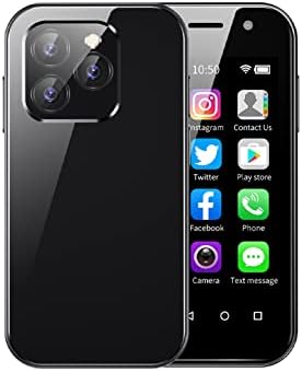 Soyes XS14Pro Mini 4G Smartphone 3,0 pouces Quad Core Dual Sim Ultra Mince Carte Débloquée Téléphone Mobile WiFi Bluetooth Hotspot Étudiant Poche Téléphone Portable (Noir 3 Go RAM 64 Go ROM)
 Fiche Technique et Prix au Maroc