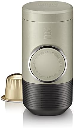 Machine à expresso portable WACACO Minipresso NS2, nouvelle génération, cafetière à commande manuelle, compatible avec les capsules Nespresso originales
 Avis, Fiche Technique et Prix au Maroc
