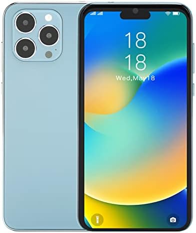 VBESTLIFE Téléphone portable 3G débloqué de 6,1 pouces pour Android, écran HD de 6,1 pouces, double carte, double veille, grande batterie de 4000 mAh, trois emplacements pour cartes, déverrouillage du visage (bleu)
 Fiche Technique et Prix au Maroc