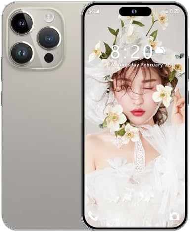 EvolveWave Téléphone portable débloqué, i15Pro Max Android 13 Smartphone 5G, 12 Go + 512 Go et 1 To, téléphone portable extensible, écran FHD 6,8", batterie 6800 mAh, appareil photo 48 MP + 13 MP, double SIM (gris)
 Fiche Technique et Prix au Maroc