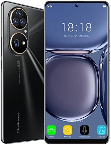Yoidesu Smartphones débloqués, P50 Pro 7,3 pouces, téléphone portable débloqué double SIM, 3 Go de RAM + 32 Go de ROM, double caméra 5 MP + 8 MP, téléphone Android Face ID avec batterie 4500 mAh
 Fiche Technique et Prix au Maroc