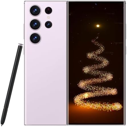 Luckeu S23 Ultra Téléphone portable débloqué, smartphone 5G Android 13 Snapdragon 8 Gen 2 Octa-Core 6 Go + 256 Go, batterie 6800 mAh, appareil photo 6,8" FHD+ 120 Hz 80 MP, téléphone double SIM/GPS/Face ID (violet)
 Fiche Technique et Prix au Maroc